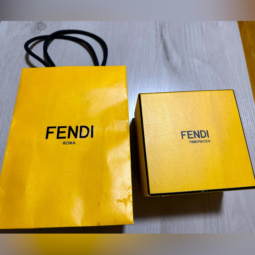 Fendi box and bag